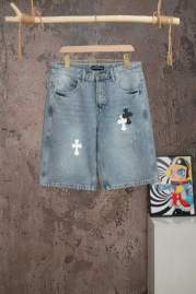 Picture of Chrome Hearts Jeans Short _SKUChromeHeartsM-2XLmmtxM24908841